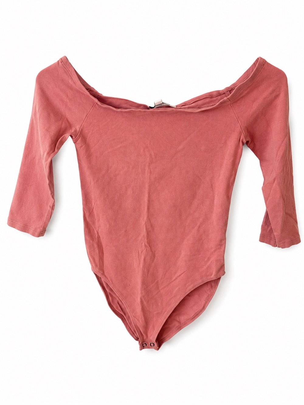 Express Rose Dust Off-Shoulder Bodysuit